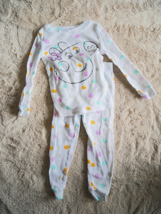 Peppa Pig PJ Set / 2Y - Thrift Club