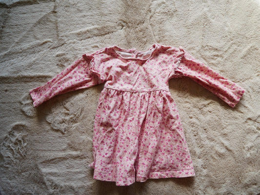 Next Floral Pink Dress / 12-18m - Thrift Club