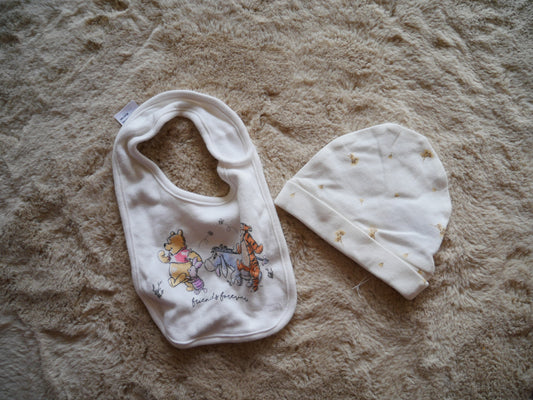 Disney Baby Beanie & Bib - Thrift Club